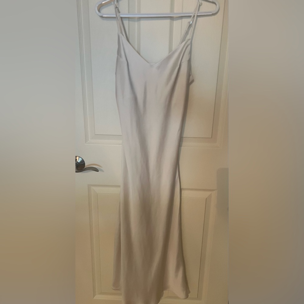 Oak & Fort V-neck slip dress